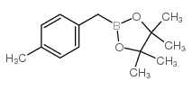 4,4,5,5-TETRAMETHYL-2-(4-METHYLBENZYL)-1,3,2-DIOXABOROLANE Structure