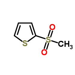 2-(甲基磺酰基)噻吩结构式