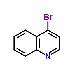 4-溴喹啉结构式
