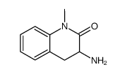 3-amino-1-methyl-3,4-dihydro-1H-quinolin-2-one Structure