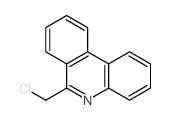 Phenanthridine,6-(chloromethyl)- Structure