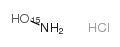 Hydroxylamine chloride-<<15>>N Structure