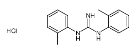 N,N'-di-o-tolylguanidine monohydrochloride结构式