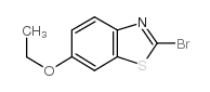 2-溴-6-乙氧基苯并噻唑结构式