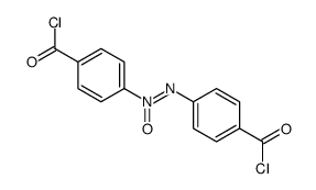(4-carbonochloridoylphenyl)-(4-carbonochloridoylphenyl)imino-oxidoazanium Structure