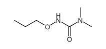 Urea, N,N-dimethyl-N-propoxy- (9CI) structure