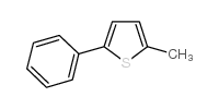 2-甲-5-苯噻吩结构式