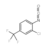 2-氯-4-(三氟甲基)苯基异氰酸酯结构式