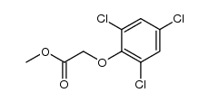 (2,4,6-trichloro-phenoxy)-acetic acid methyl ester Structure