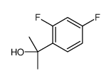 2-(2,4-Difluorophenyl)propan-2-ol结构式