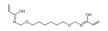 N-[6-[(prop-2-enoylamino)methoxy]hexoxymethyl]prop-2-enamide Structure