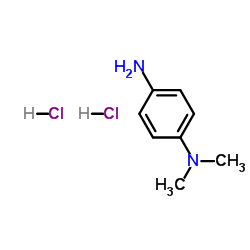 p-Dimethylaminoaniline dihydrochloride structure