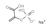 phosphoenolpyruvic acid monosodium salt structure