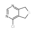 4-chloro-5,7-dihydrothieno[3,4-d]pyrimidine structure