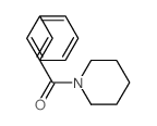 N-(3-Phenylpropenoyl)piperidine Structure