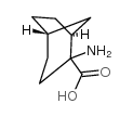 2-氨基-2-双环[3.2.1]辛烷羧酸结构式