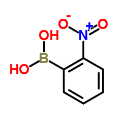 2-硝基苯基硼酸结构式