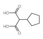 环戊基丙二酸结构式
