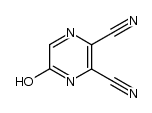 6-OXO-1,6-DIHYDROPYRAZINE-2,3-DICARBONITRILE结构式