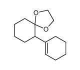 6-(1-cyclohexen-1-yl)-1,4-dioxaspiro[4.5]decane Structure