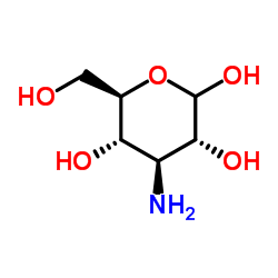 3-氨基-3-脱氧-D-葡萄糖结构式