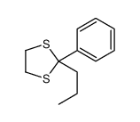 2-phenyl-2-propyl-1,3-dithiolane Structure