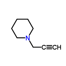 1-(2-Propynyl)piperidine Structure