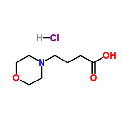 4-吗啉-4-基丁酸盐酸盐结构式