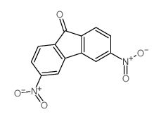 3,6-dinitrofluoren-9-one结构式