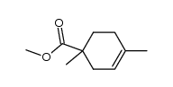 methyl 1,4-dimethyl-3-cyclohexene-1-carboxylate Structure