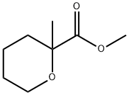 2-甲基四氢-2H-吡喃-2-甲酸甲酯结构式