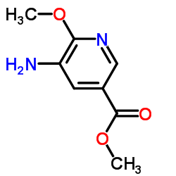 甲硫氨基-6-甲氧基吡啶-3-羧酸乙酯结构式