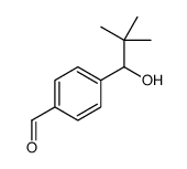4-(1-hydroxy-2,2-dimethylpropyl)benzaldehyde结构式