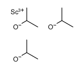 异丙氧化钪(III)结构式