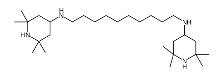 N,N'-bis(2,2,6,6-tetramethylpiperidin-4-yl)decane-1,10-diamine Structure