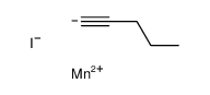 iodomanganese(1+),pent-1-yne Structure