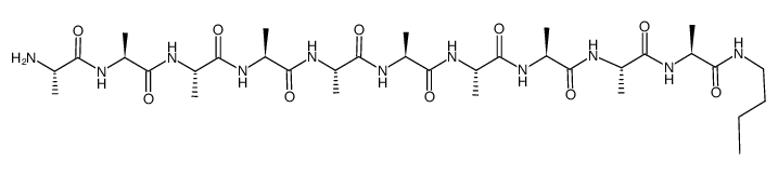 poly-L-alanine Structure