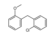 1-chloro-2-[(2-methoxyphenyl)methyl]benzene Structure