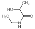 Propanamide,N-ethyl-2-hydroxy-结构式