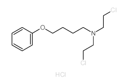 N,N-bis(2-chloroethyl)-4-phenoxy-butan-1-amine Structure