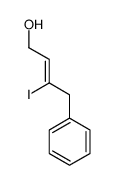 3-iodo-4-phenylbut-2-en-1-ol Structure