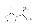 N-异丙基噻唑烷硫酮结构式
