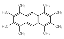 Anthracene,1,2,3,4,5,6,7,8-octamethyl-结构式