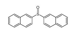 2-naphthalen-2-ylsulfinylnaphthalene Structure