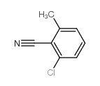 2-chloro-6-methylbenzonitrile Structure