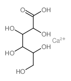2,3,4,5,6-pentahydroxyhexanoic acid结构式