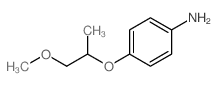 4-(2-Methoxy-1-methyl-ethoxy)-phenylamine Structure