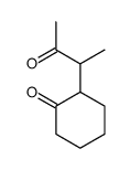 2-(3-oxobutan-2-yl)cyclohexan-1-one结构式
