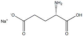 N-椰子酰基和N-牛脂酰基-L-谷氨酸混合衍生物单钠盐结构式