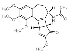 β-Lumi (-)-秋水仙碱结构式